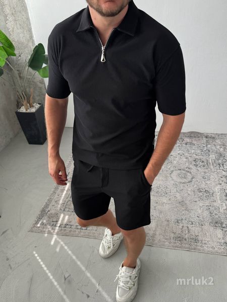 Костюм футболка поло шорти літній чоловічий LUK _mrluk1-S фото