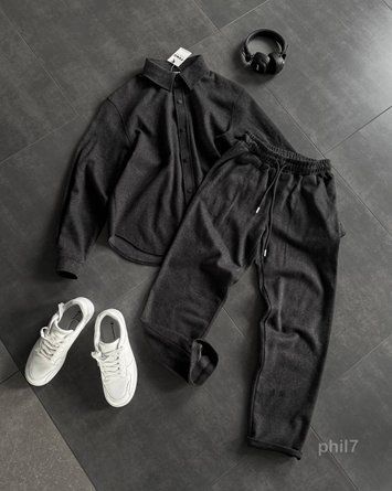 Комплект чоловічий сорочка штани TWEED FORM phil7-S фото
