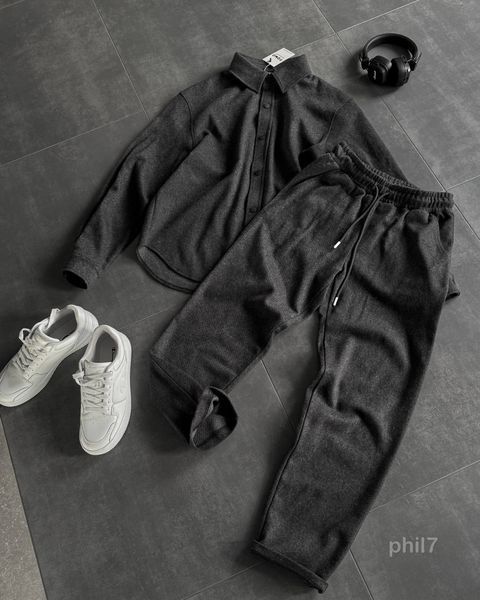 Комплект чоловічий сорочка штани TWEED FORM phil7-S фото