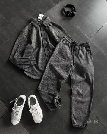 Комплект чоловічий сорочка штани TWEED FORM phil6-S фото