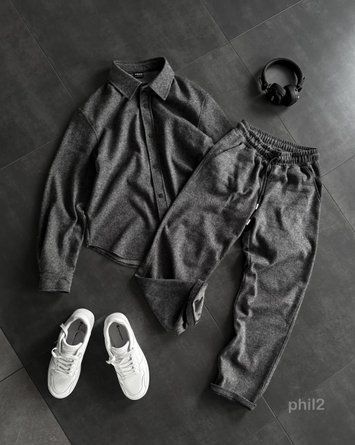 Комплект чоловічий сорочка штани TWEED FORM phil2-S фото