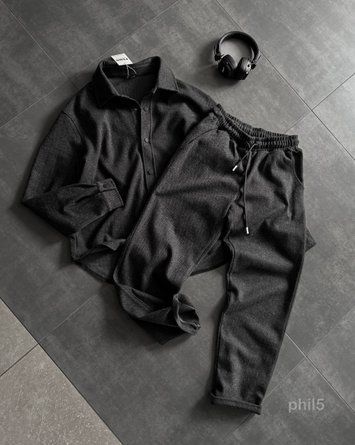 Комплект чоловічий сорочка штани TWEED FORM phil5-S фото
