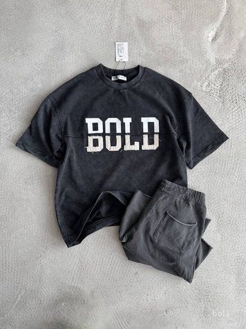 Футболка оверсайз варка чоловіча BOLD bol1S фото
